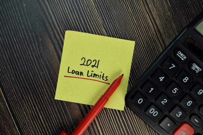 2021 Conforming loan limits range from $548K to over $1 million
